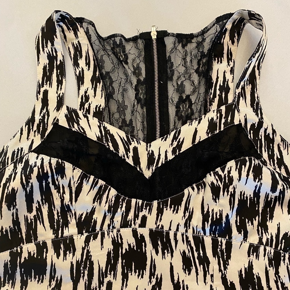 Walter By Walter Baker Abstract Mini Dress, Small - image 2